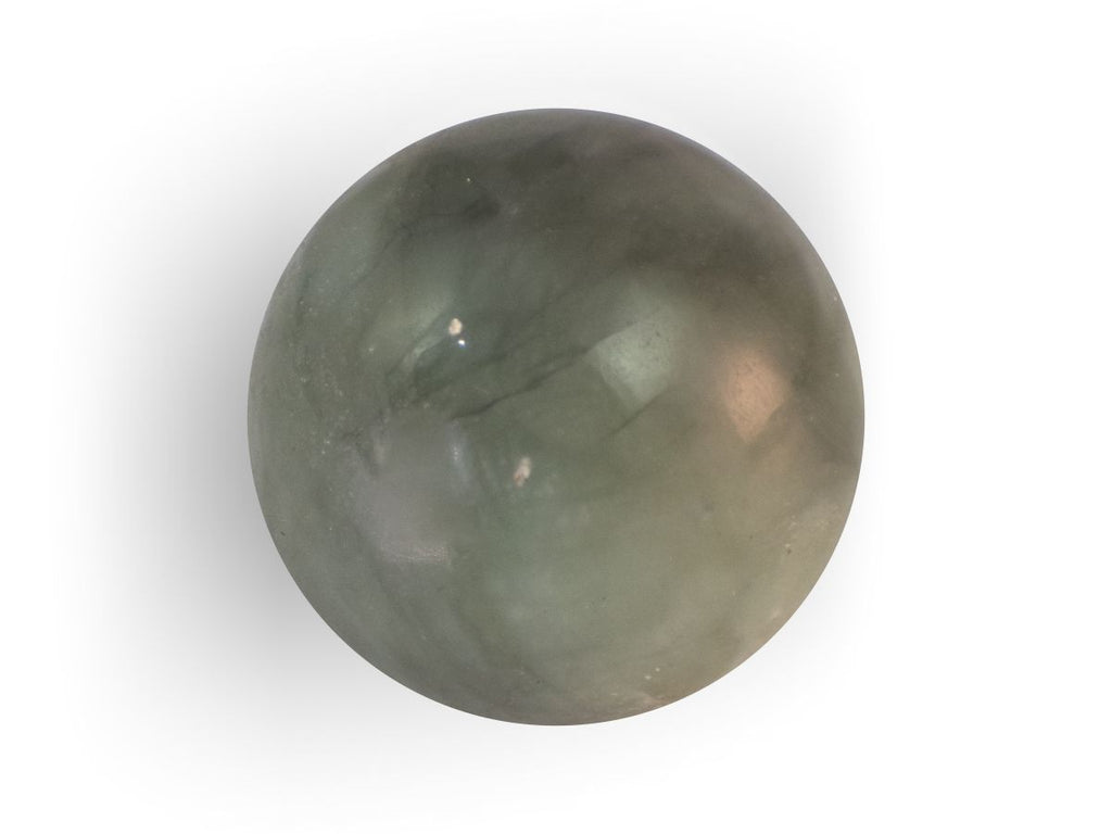 Esfera de Ágata Gris - detalle de textura y color