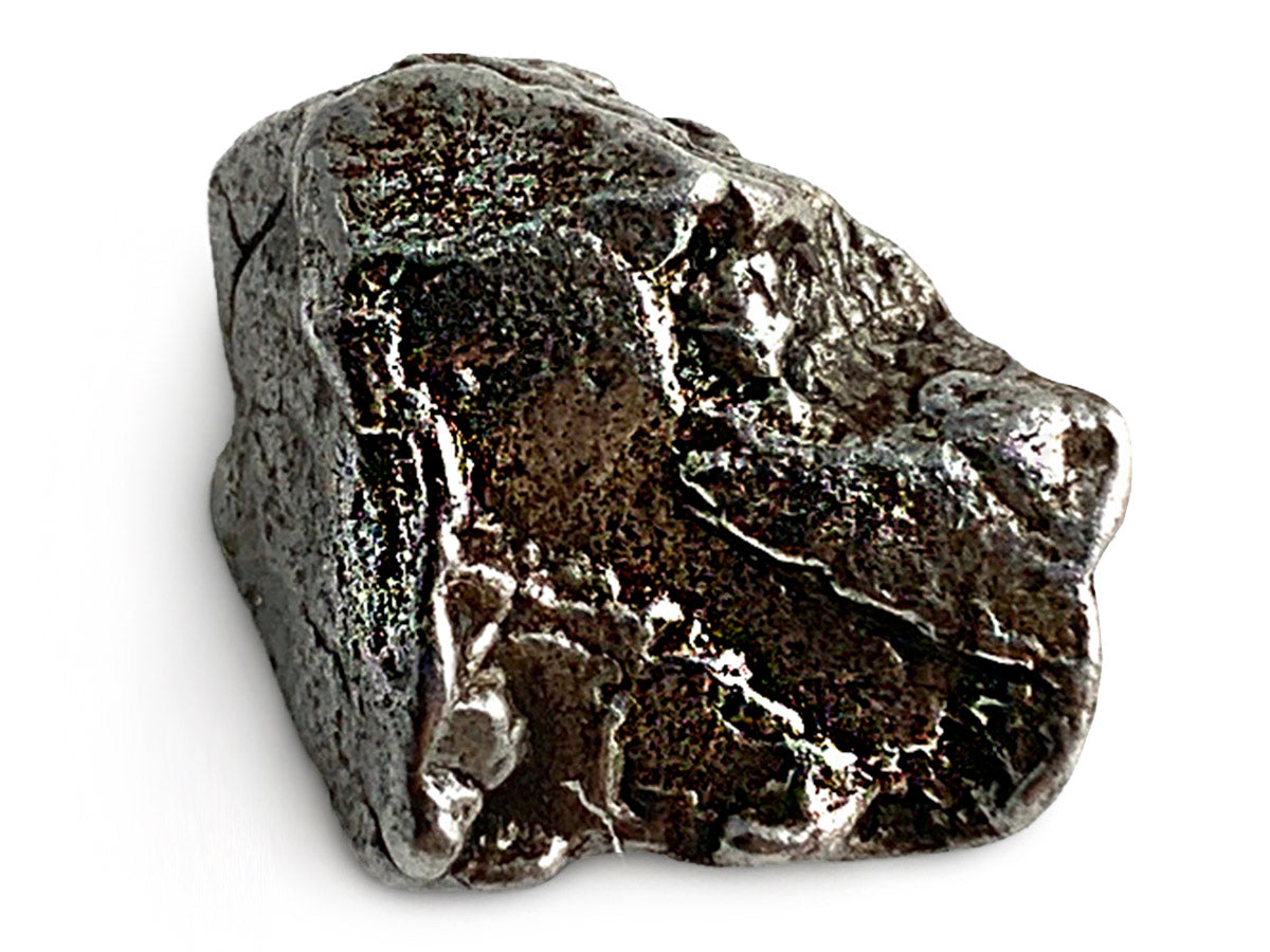 Trozo de Meteorito Campo del Cielo Auténtico Chico - detalle de textura y color