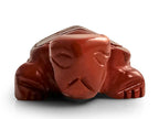Figura Tortuga de Jaspe Pulida Chica - vista lateral
