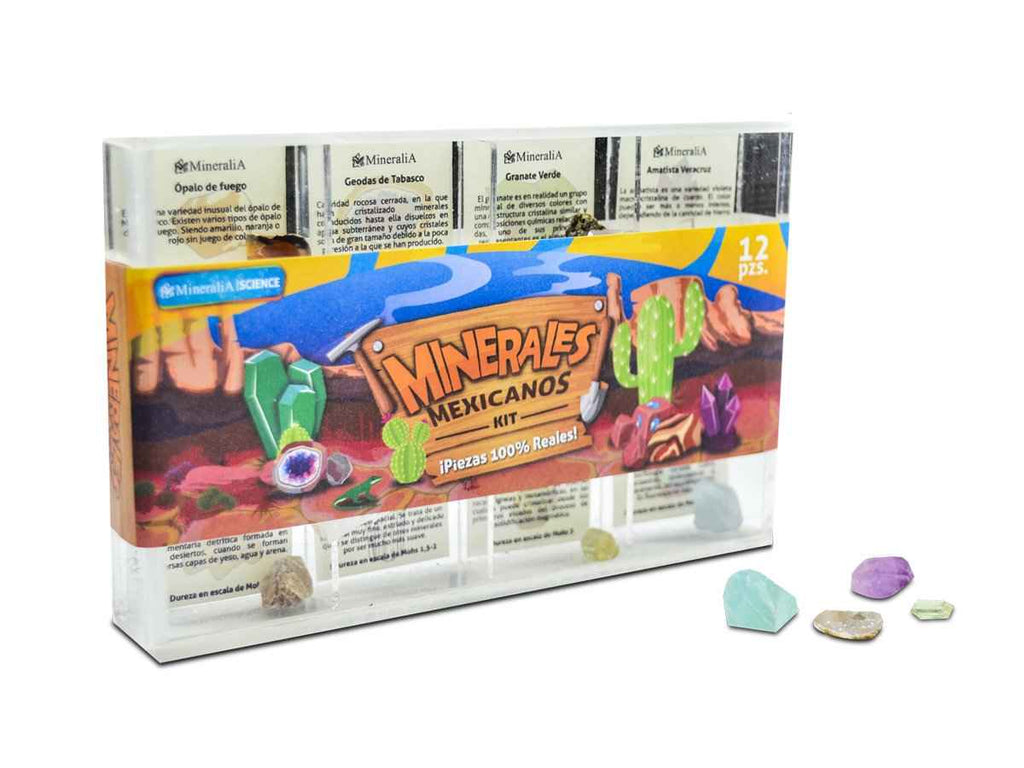KIT 12 MINERALES MEXICANOS