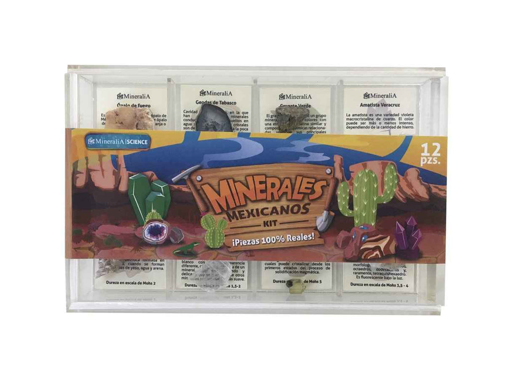 KIT 12 MINERALES MEXICANOS