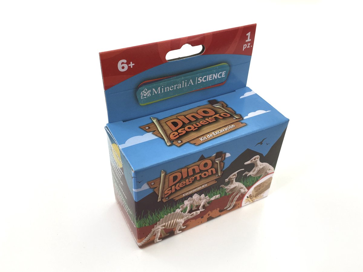 Esqueleto De Dinosaurio Por Descubrir Kit De Excavación - Vista 4 | MineraliA