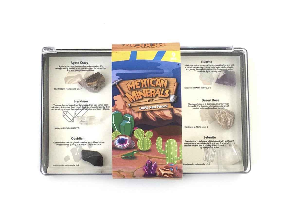 KIT 9 MINERALES MEXICANOS