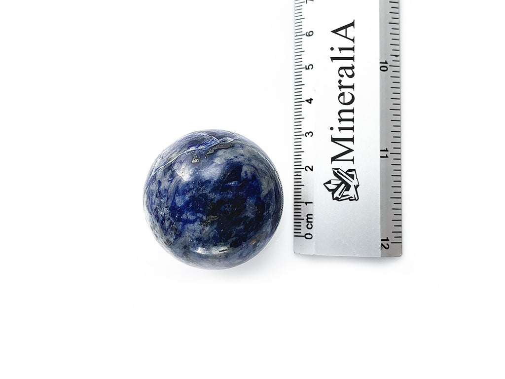 Esfera DE Sodalita Azul Chica Pulida - Vista 3 | MineraliA