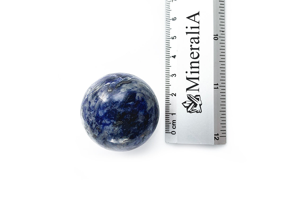 Esfera DE Sodalita Azul Chica Pulida - Vista 3 | MineraliA