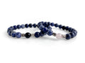 Set de Pulseras Tú y Yo de Sodalita Mineral - pulsera de piedras
