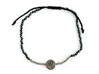 Pulsera del Zodiaco Leo con Espinela y Piedra Luna - pulsera de piedras