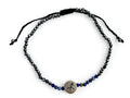 Pulsera del Zodiaco Sagitario con Espinela y Lapislázuli - pulsera de piedras