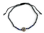 Pulsera del Zodiaco Sagitario con Espinela y Lapislázuli - pulsera de piedras