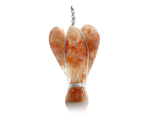 DIJE ÁNGEL DE PIEDRA SOL.