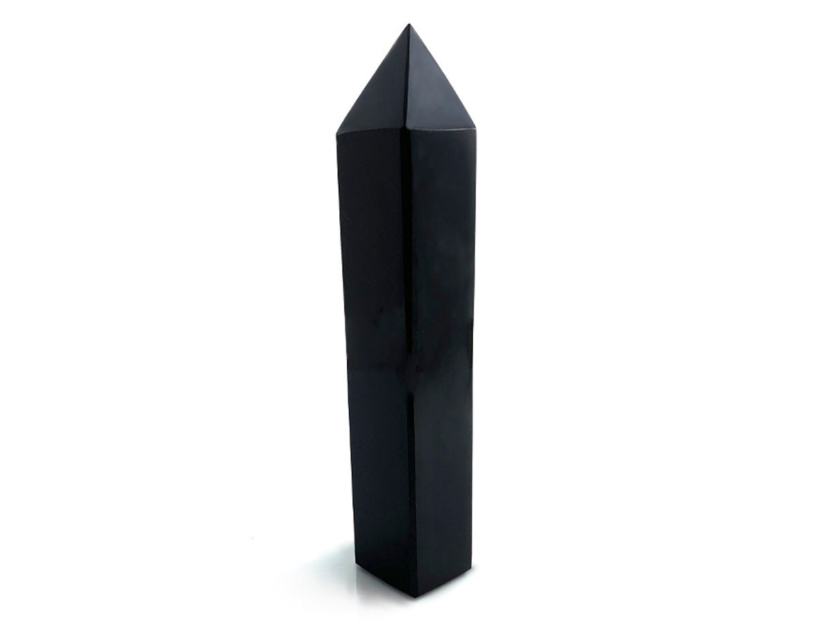 Punta obsidiana 15x6cm