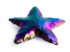 Estrella de Cuarzo Titanio Tallada - detalle de textura y color