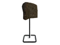 Pin Decorativo de Ágata Negra en Base Metálica - pin decorativo