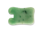 Gua-sha "u" de Venturina Verde - pieza natural | Mineralia