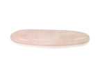 Gua-sha de Pulgar de Cuarzo Rosa - detalle de textura y color