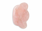 Gua-sha "nube" de Cuarzo Rosa - vista lateral