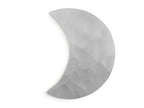 Placa de Selenita Media Luna - tallada en forma de luna