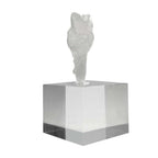 Espécimen de Calcita Santa Eulalia de Colección con Base de Acrílico - vista lateral
