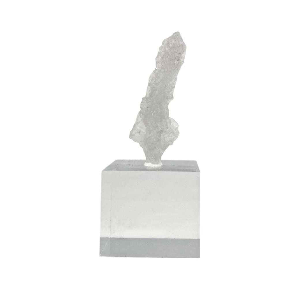 Espécimen de Calcita Santa Eulalia de Colección con Base de Acrílico - espécimen natural