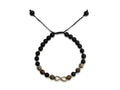 Pulsera Infinito de Obsidiana para Caballero - pulsera de piedras