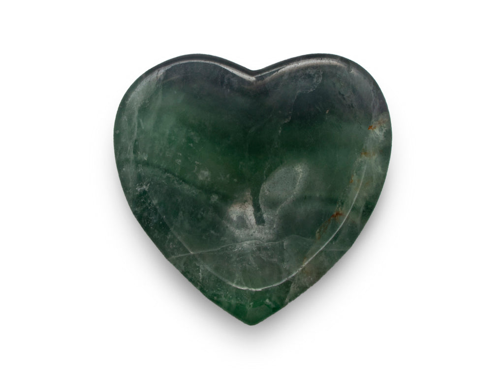 Bowl Corazón de Fluorita - vista lateral