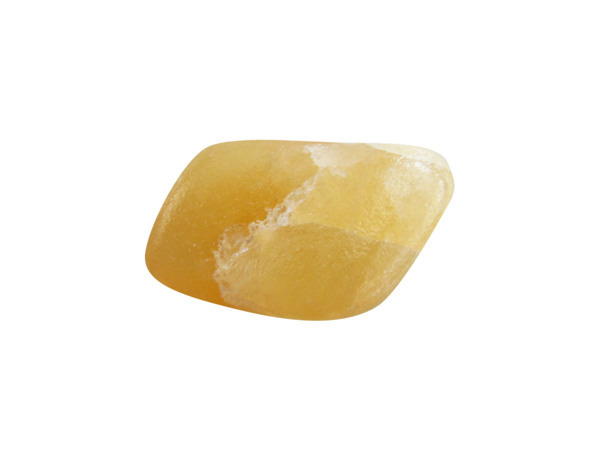 Costalito Piedra Del Zodiaco Escorpio De Calcita Amarilla - Vista 2 | MineraliA