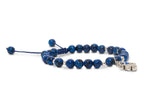 Pulsera de Lapislázuli para Dama con Mano de Fátima y Ojo Turco - vista lateral