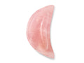 Bowl Luna de Cuarzo Rosa - tallada en forma de luna