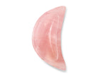 Bowl Luna de Cuarzo Rosa - tallada en forma de luna