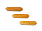 3 Puntas de Calcita Amarilla Mineral Mini - en punta natural
