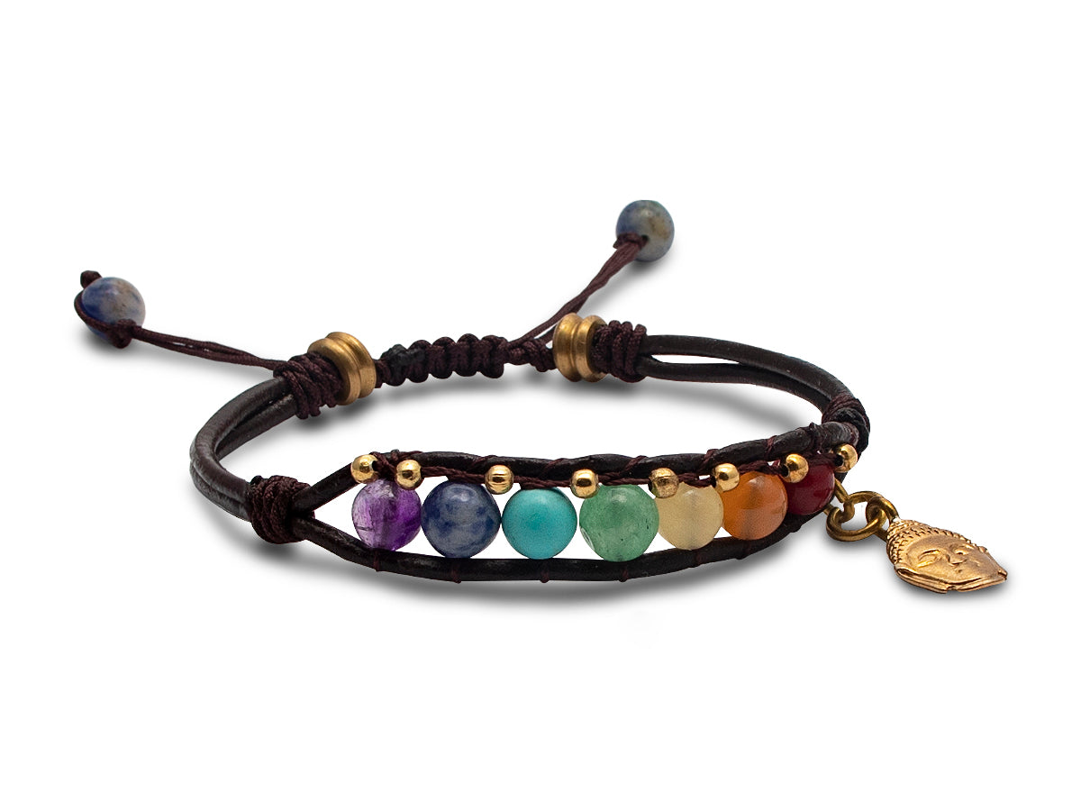 Pulsera Chakras Buda - vista lateral
