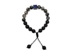 Pulsera Caballero Cubo Lapislázuli - pulsera de piedras