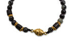 Pulsera Buda Jaspe Mixto - detalle de textura y color