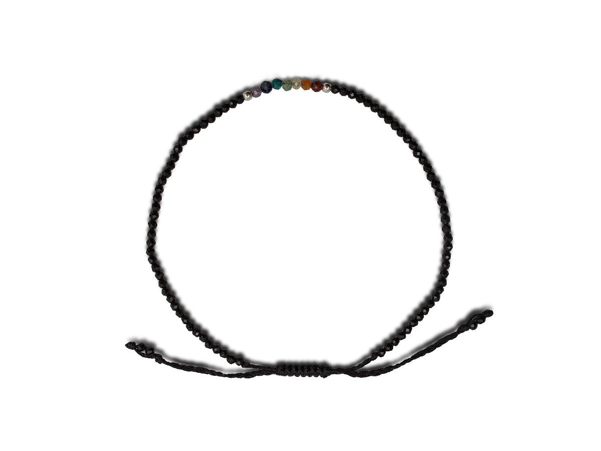 Pulsera Chakras de Espinela - pulsera de piedras