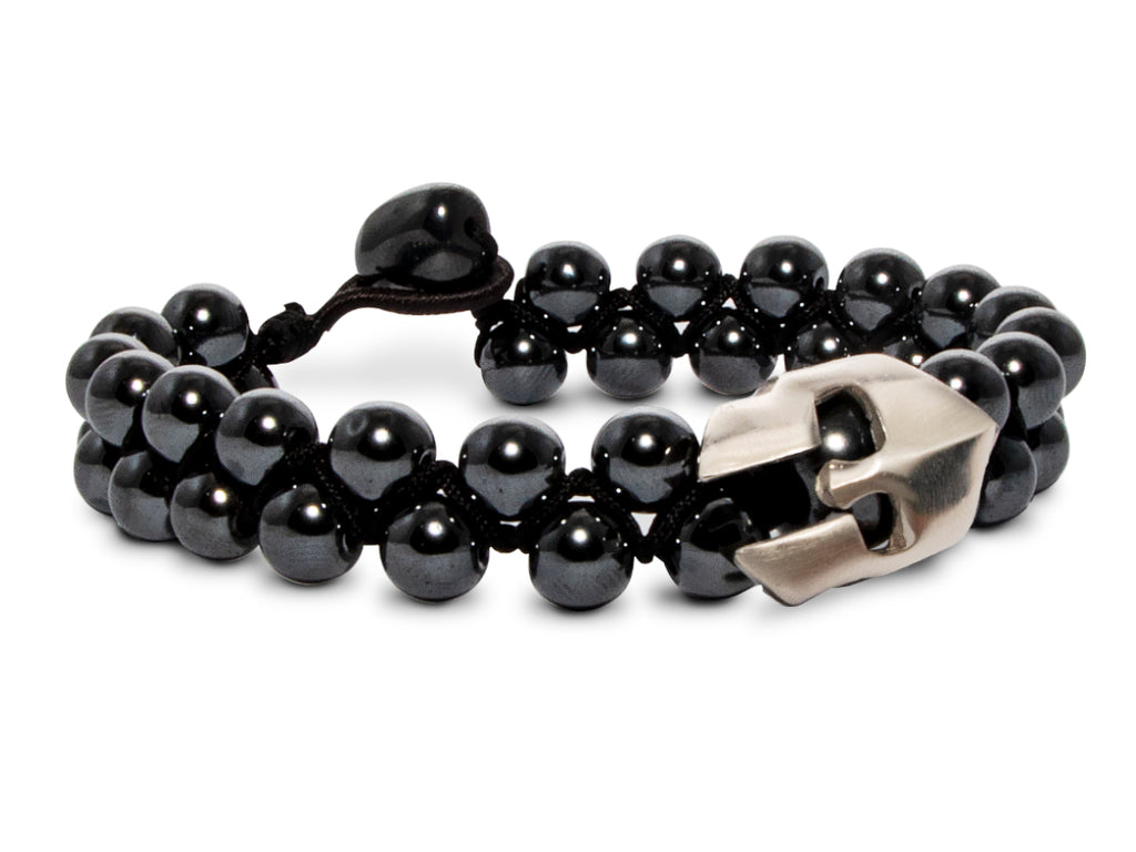 Pulsera Spartan de Acerina - vista lateral