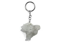 Llavero Clúster de Cuarzo Blanco - llavero con piedra