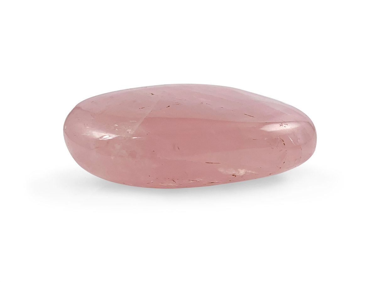 Forma libre de Cuarzo rosa.