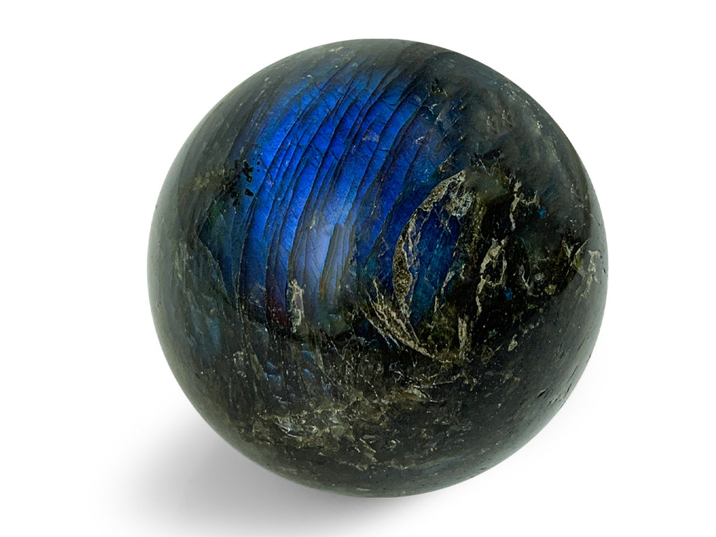 Esfera DE Labradorita Grande Pulida - Vista 2 | MineraliA