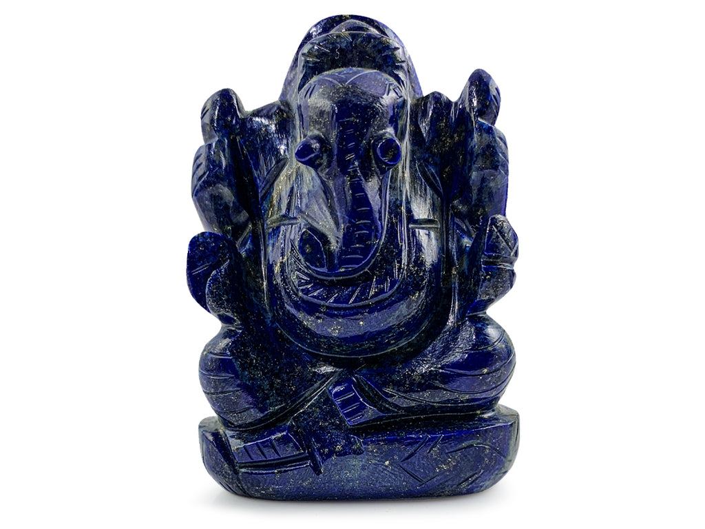 Ganesha de Lapislázuli - pieza natural | Mineralia
