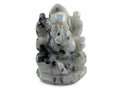 Ganesha de Piedra Luna - tallada en forma de luna