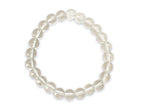 Pulsera Esferas de Cuarzo Blanco - en forma de esfera