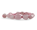 Pulsera DE Cuarzo Rosa Nugget - Vista 3 | MineraliA